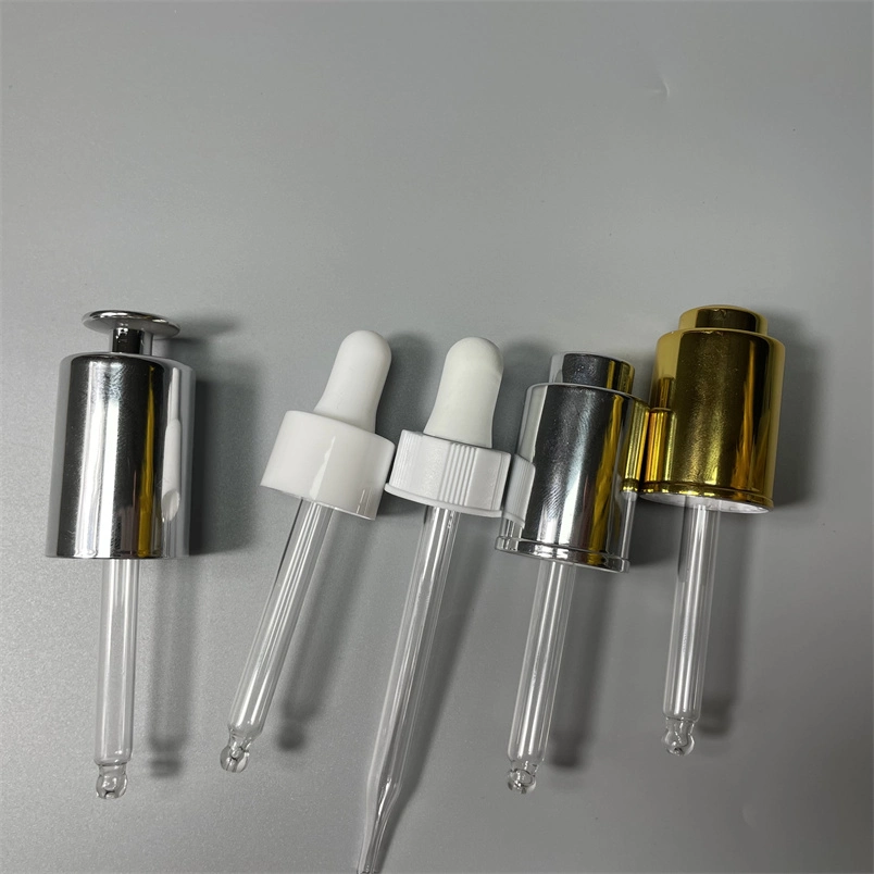 30ml 60ml 80ml 100ml High Transparency Thick Wall PETG Packaging Cosmetic Dropper Bottle