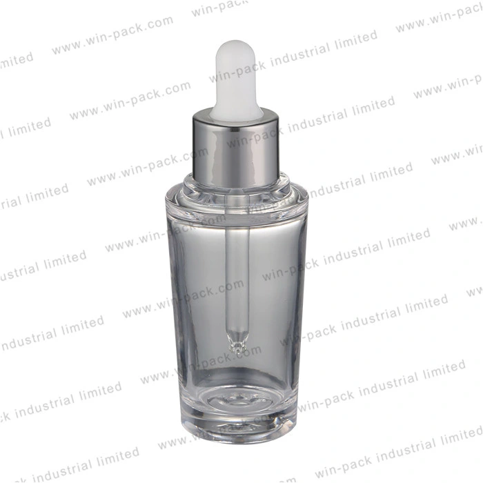 Winpack Top Selling Empty Acrylic Cosmetic Dropper Bottle for Facial Care