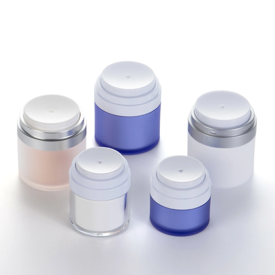 30ml 50ml 100ml Cosmetic Packaging Plastic Acrylic Airless Pump Cream Jar