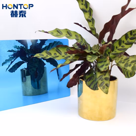 Множество цветов, от 2 до 3 мм, устойчивый к истиранию, антибликовый лист из 100% чистого зеркального акрила ПММА.